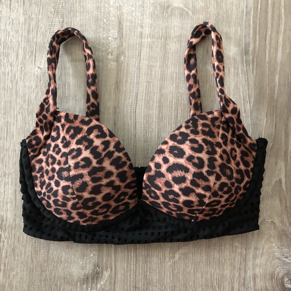 Acacia Swimwear, Gran Canaria Top in Animal, XS